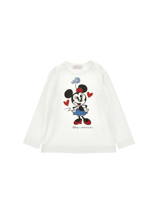 T-shirt, bambina, in jersey. MONNALISA | 19F608 60030001